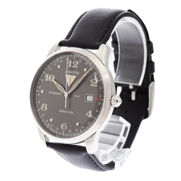 JUNKERS Dessau 1926 6350-2 Date gray Dial Automatic Men's Watch_879199 - Picture 7 of 10